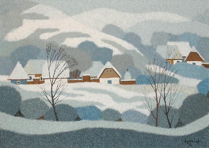 Transylvanian winter landscape II.