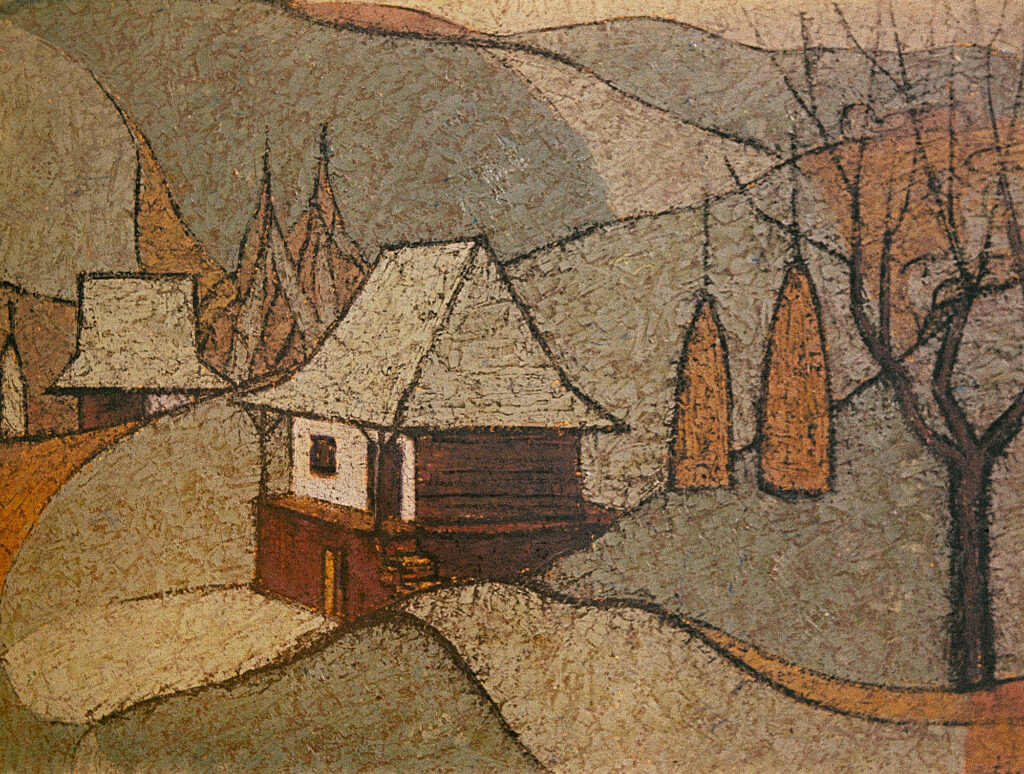Csángó házak