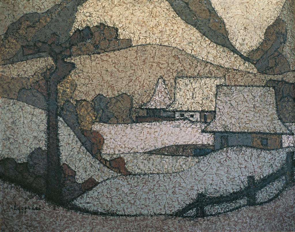 Téli táj III.