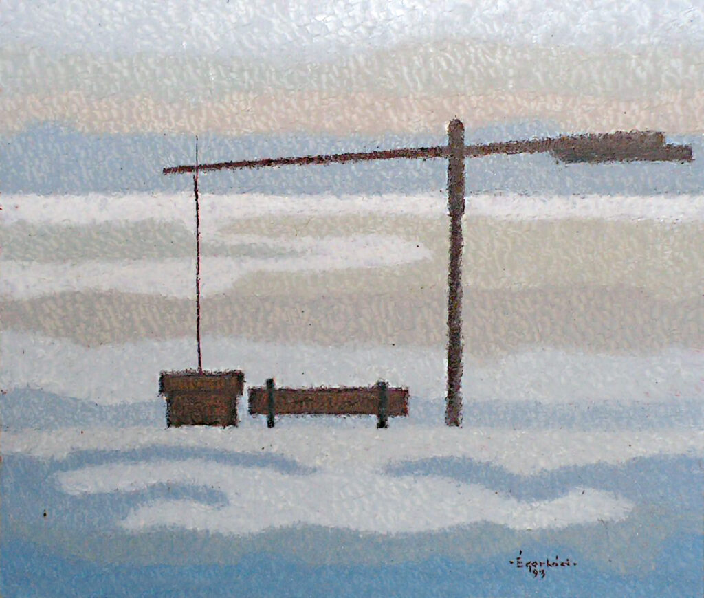 Gémeskút télen