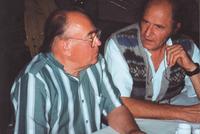 With Ákos László, second half of the 80's