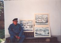 In Mogyoróska with Transylvanian paintings, second half of the 80's