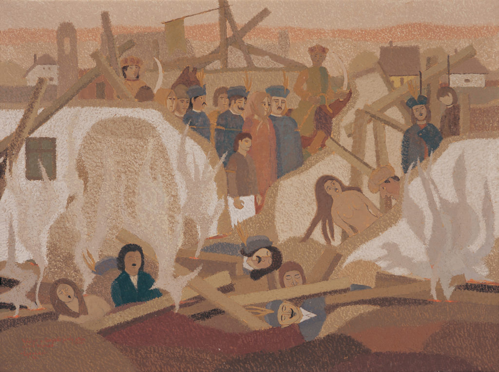 Vázlat, A Szejdi járás után, 1660