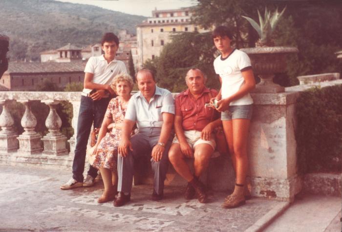 Családi nyaralás Tivoliban, 1982 V.