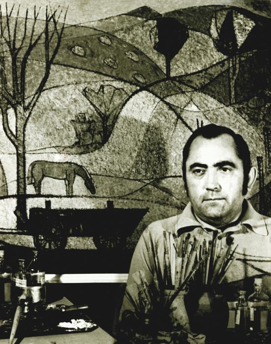 Portrait photo of István Vencsellei - 1974