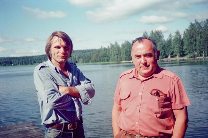 Rudolf Velényi and Attila Égerházi in Finland