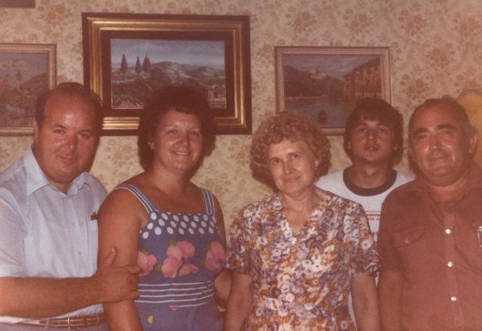 Családi nyaralás Tivoliban, 1982 VII. 