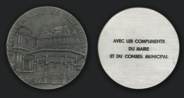 St. Michel (France) commemorative medal, 1996