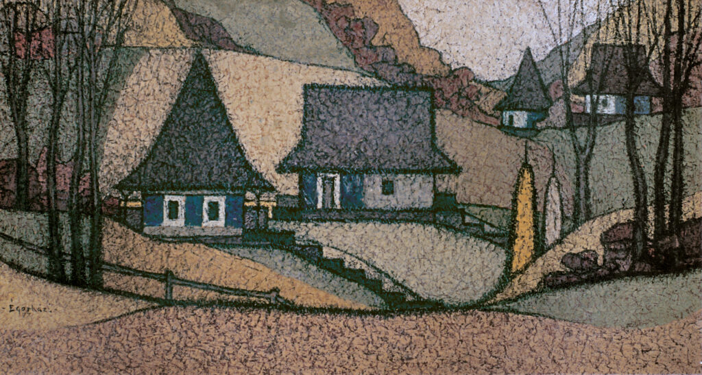 Csángó házak