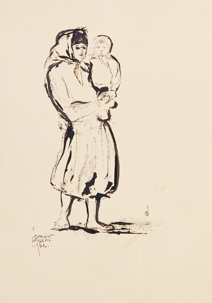 Anya gyermekével II.
